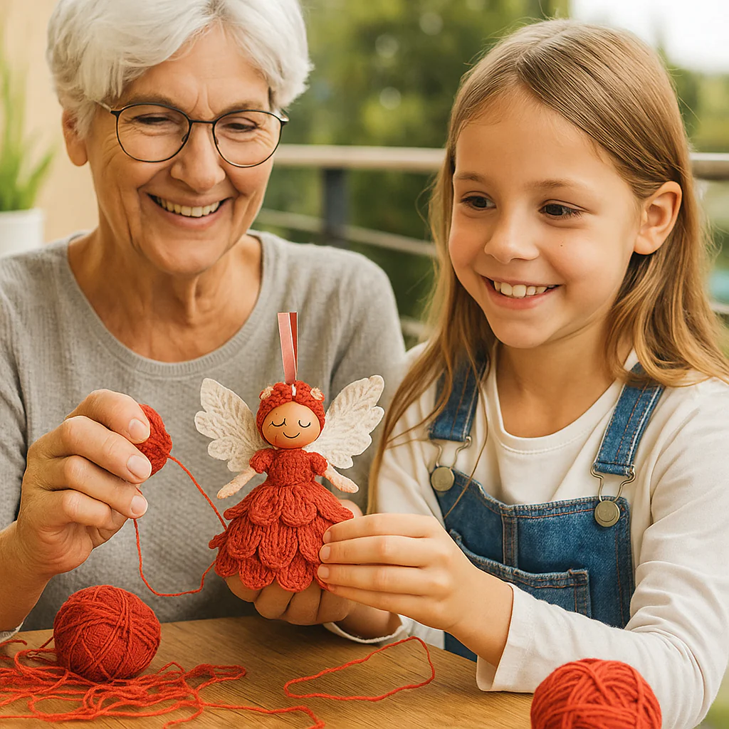 Aniołki na szydełku – zestaw DIY - Image 10