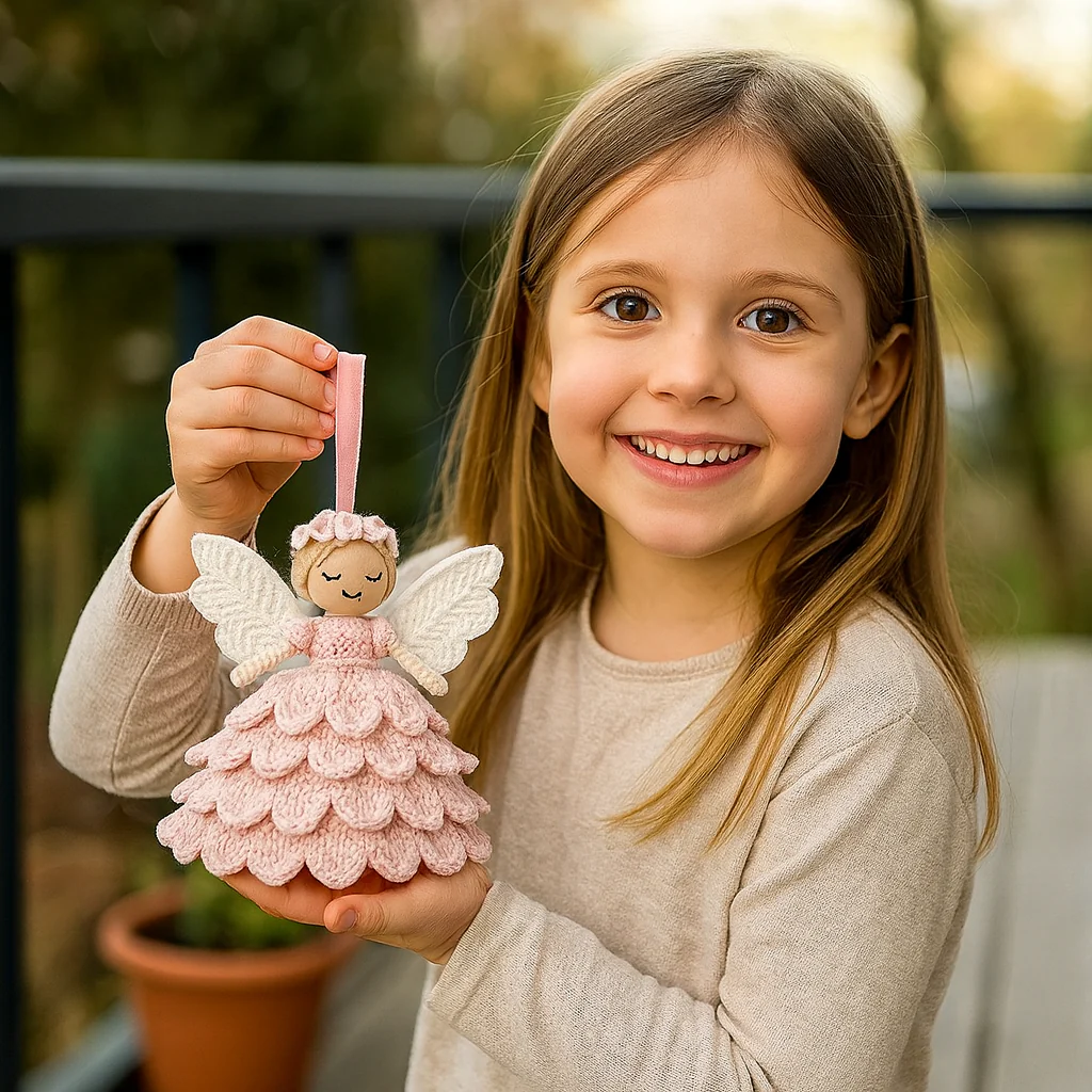 Aniołki na szydełku – zestaw DIY - Image 6