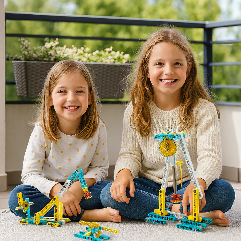 Edukacyjny zestaw klocków 3w1 nauka i technika - Image 14