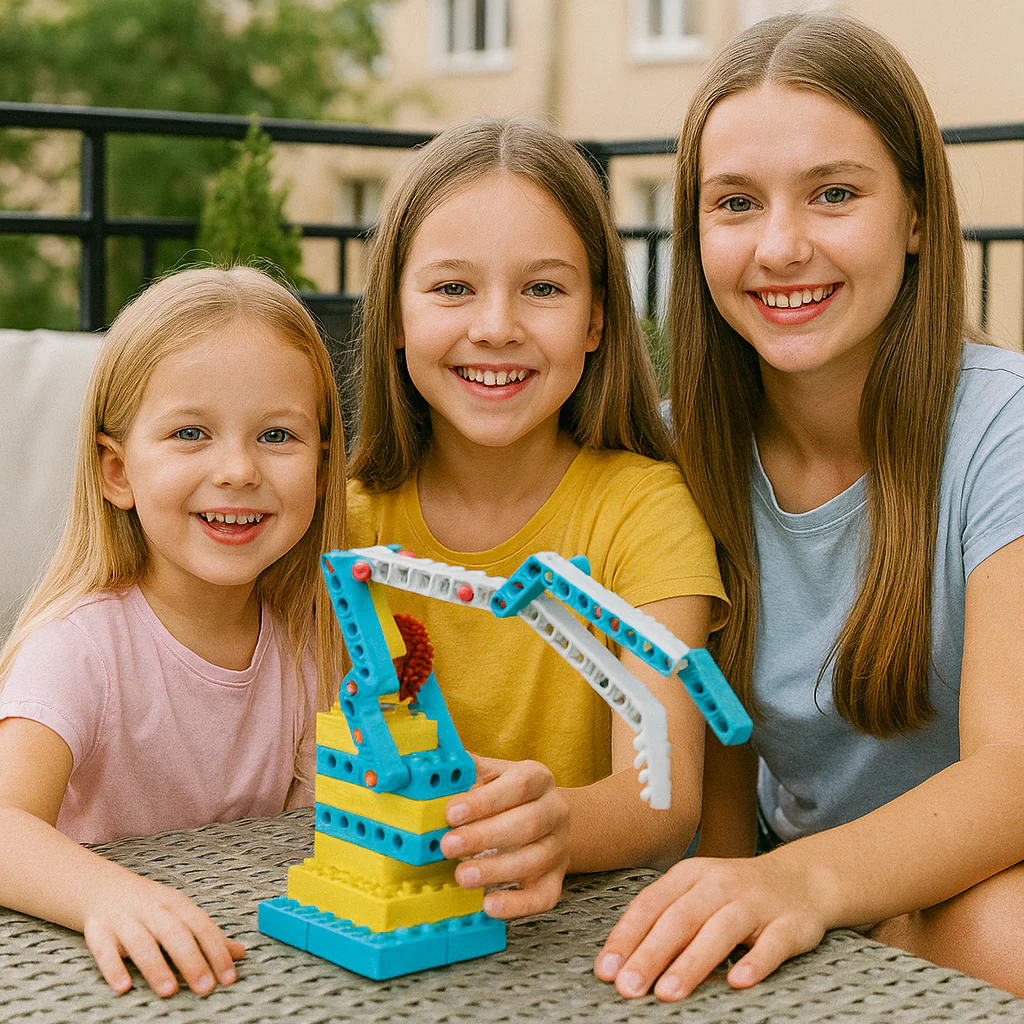 Edukacyjny zestaw klocków 3w1 nauka i technika - Image 8