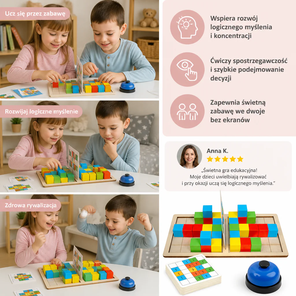 Gra 3D z Klockami do Dopasowywania Kolorów - Image 3