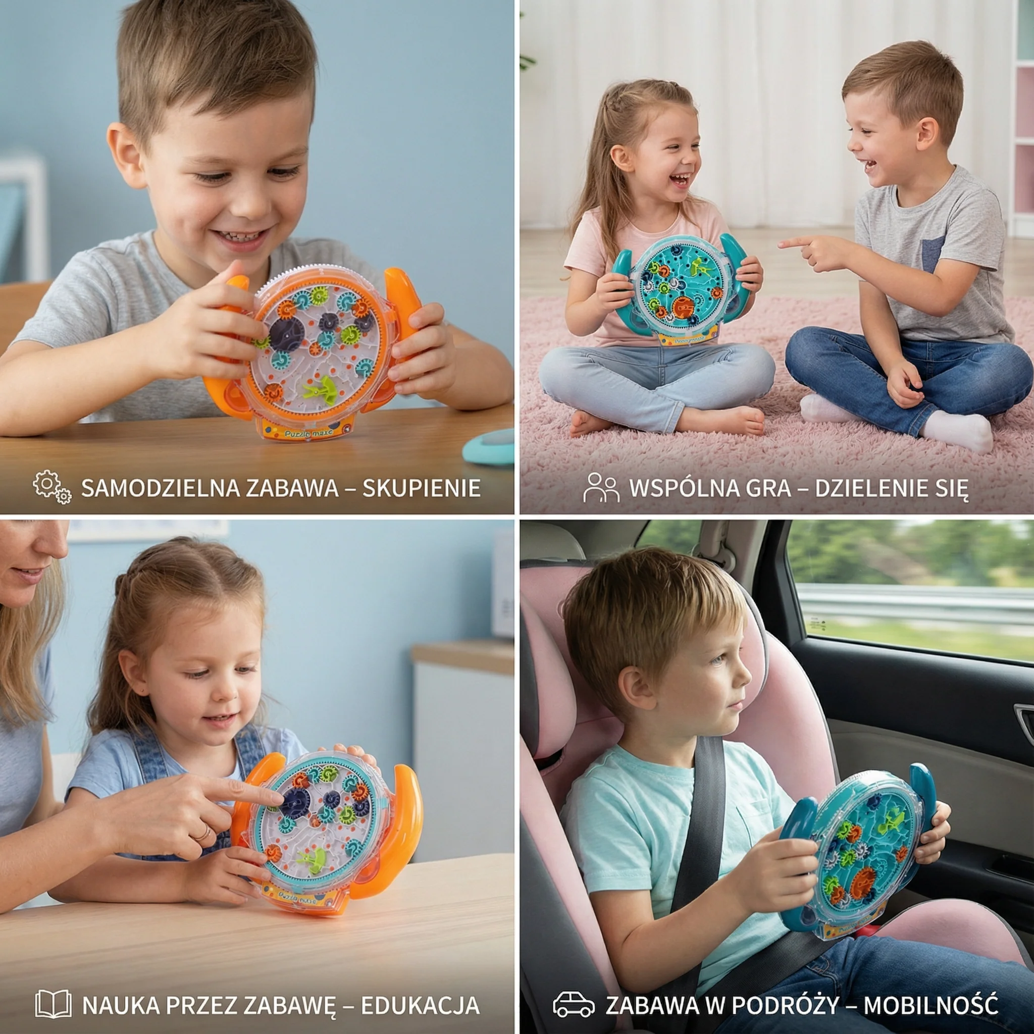 Koło labiryntowe 3D – Gra zręcznościowa i edukacyjna - Image 4