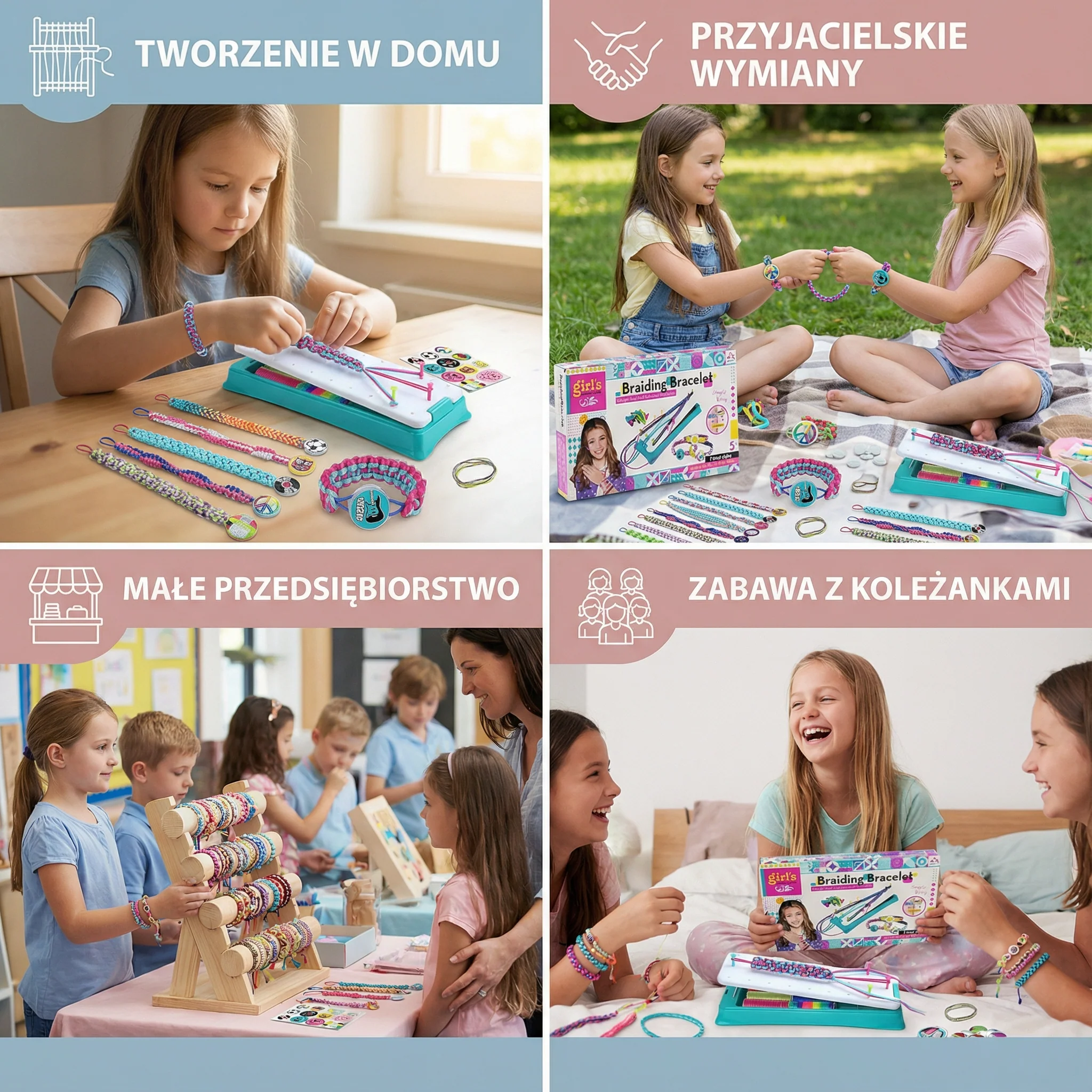 Kreatywny zestaw do plecenia bransoletek - Image 4