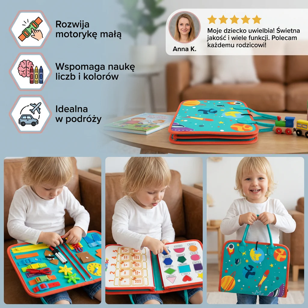 Książka Montessori do zabawy i nauki - Image 3