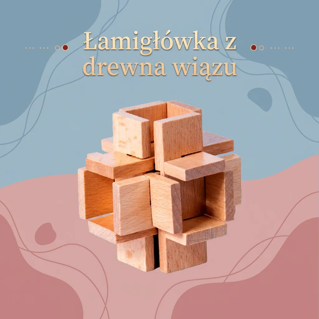 Montessori 3D drewniana gra edukacyjna – łamigłówka puzzle - Image 12