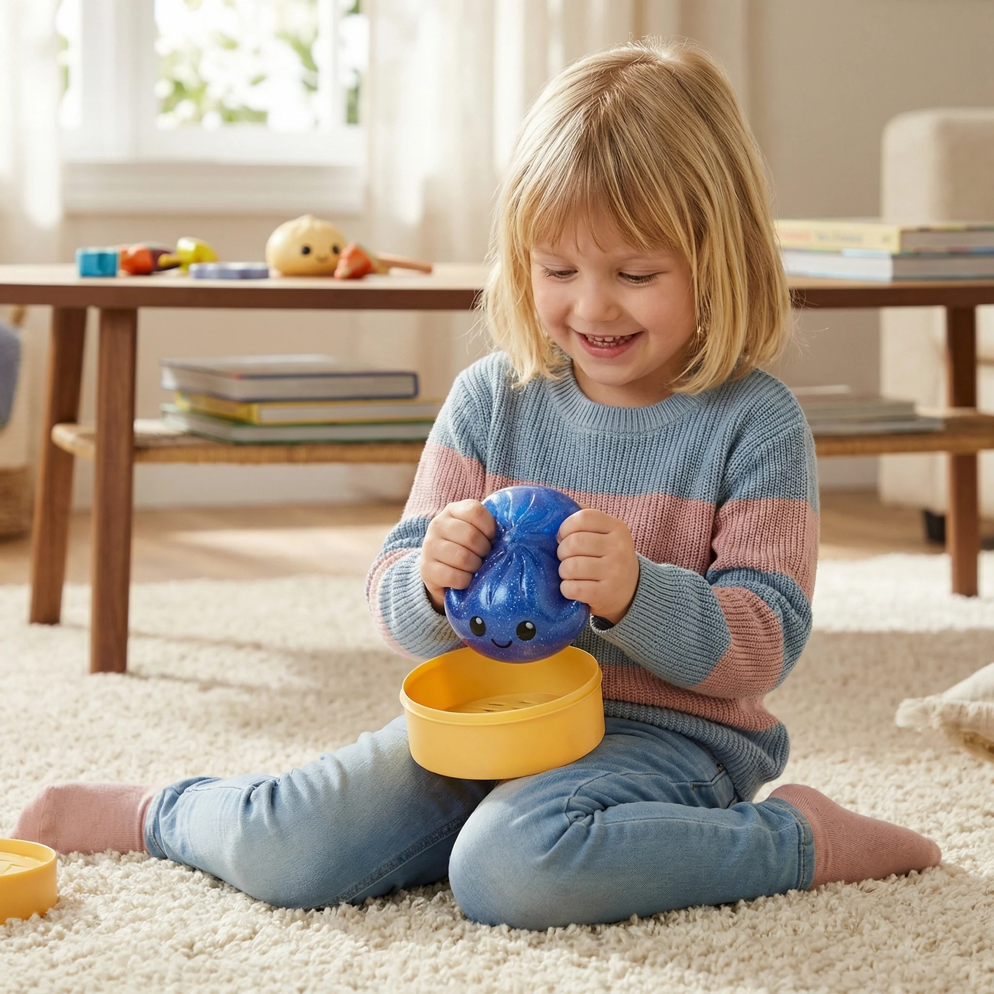 Squishy Fidget Toy – Kawaii Piłka do Ściskania na Stres - Image 7