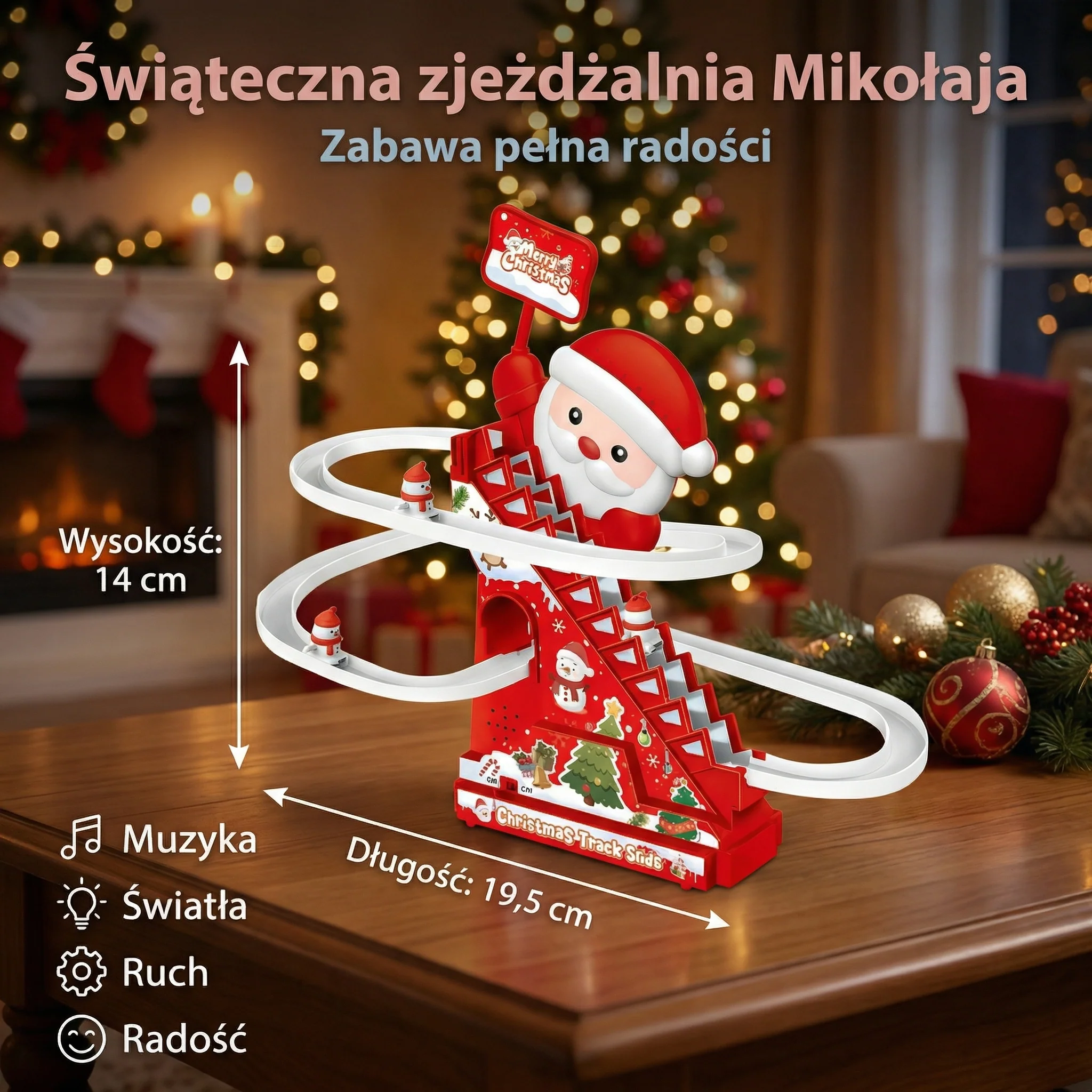 Świąteczna zjeżdżalnia Mikołaja – zabawa pełna radości - Image 5