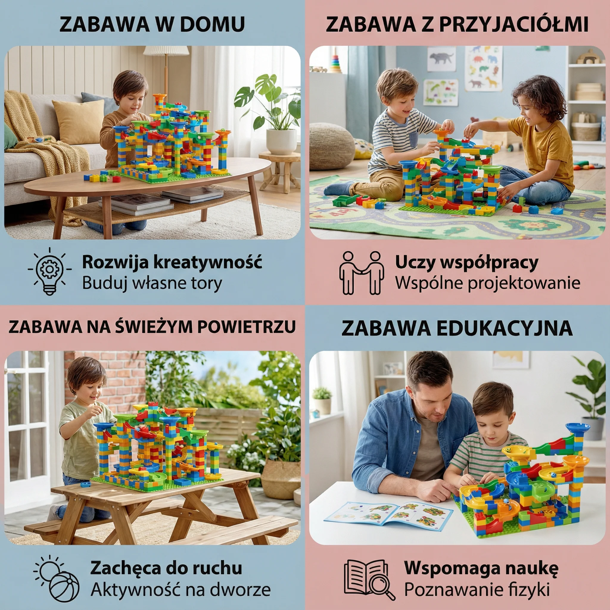Tor kulkowy z klocków - Image 4