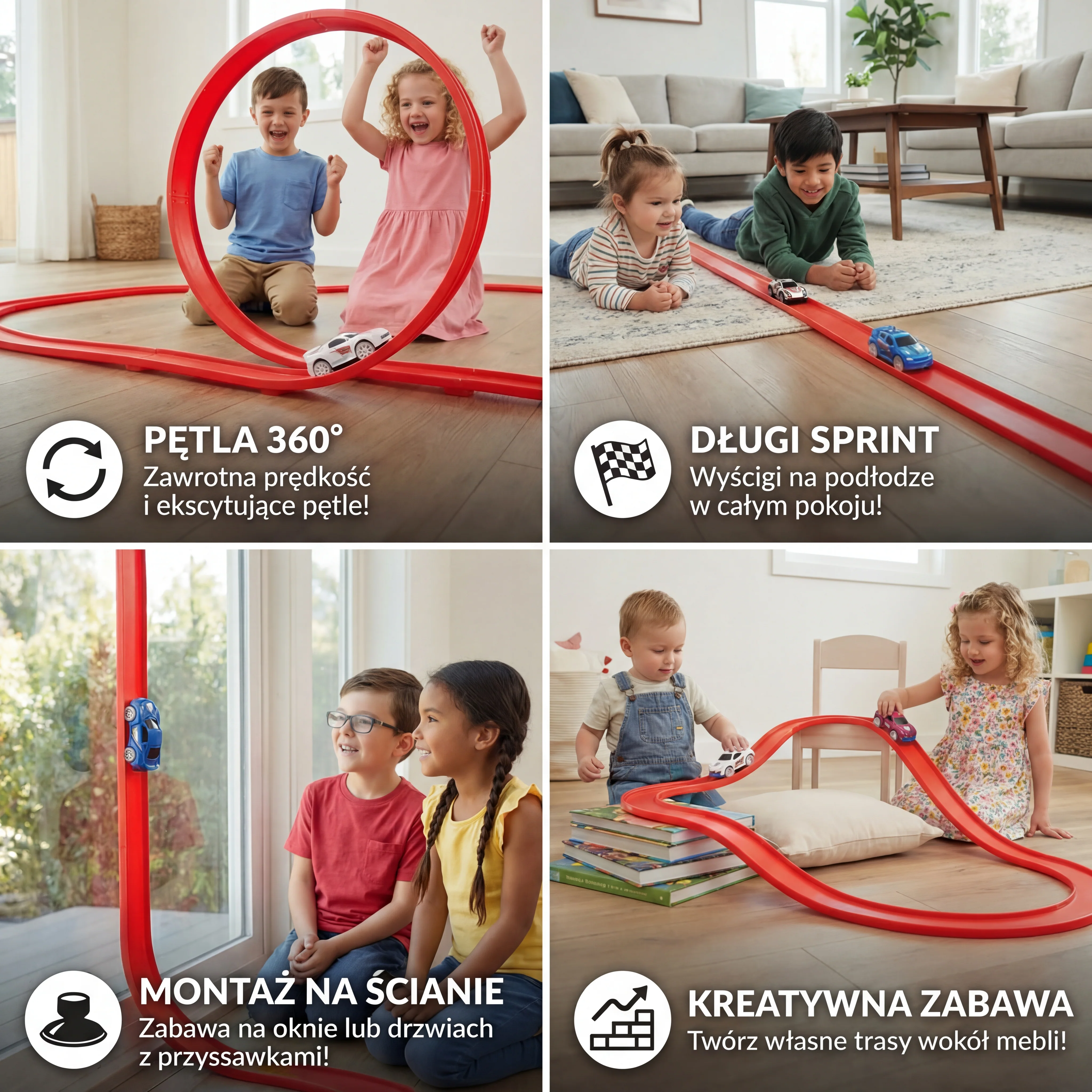 Zestaw elastycznego toru wyścigowego - Image 4